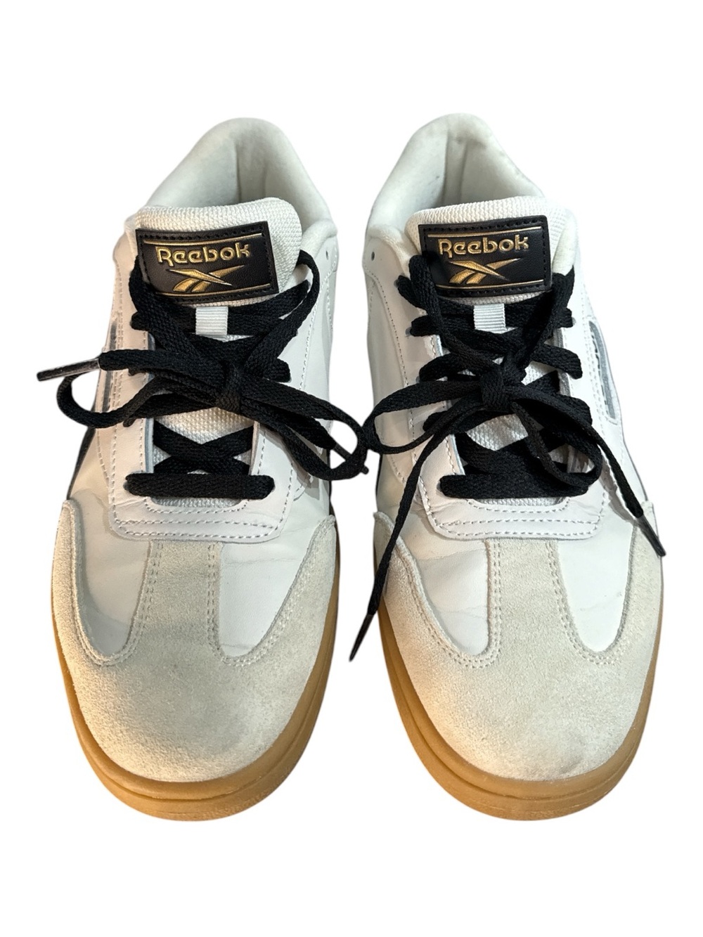 Reebok Ortholite Comfort Footbed Women’s Sneakers Cream Black Size 8.5